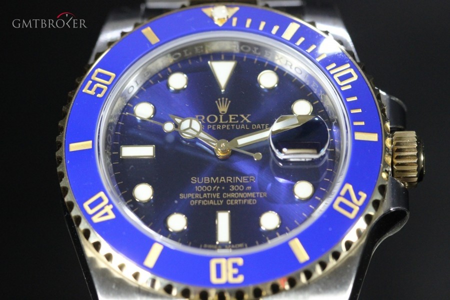 Rolex Submariner Bi-metal Blue Face - 116613LB 116613LB 384987