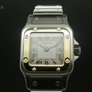 Cartier Santos 1567 Steel and Gold 1567 813836