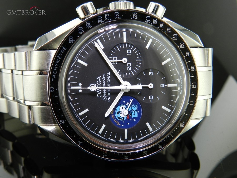 Omega Speedmaster moonwatch Snoopy Limited Edition ref 3 35785100 496191