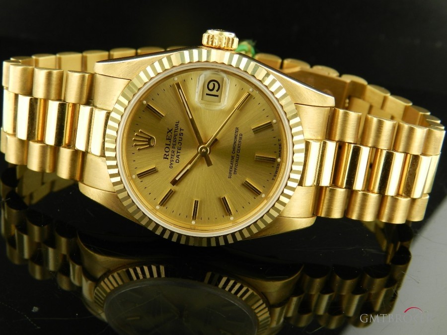 Rolex Date just 68278 oro giallo misura media 68278 276187