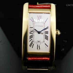 Cartier Thank americain oro giallo tankamer 280399