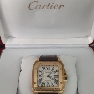 Cartier Santos 100 XL gold 2656 726157