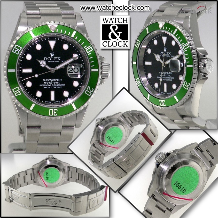 Rolex Submariner 16610LV FAT FOUR nessuna 796968