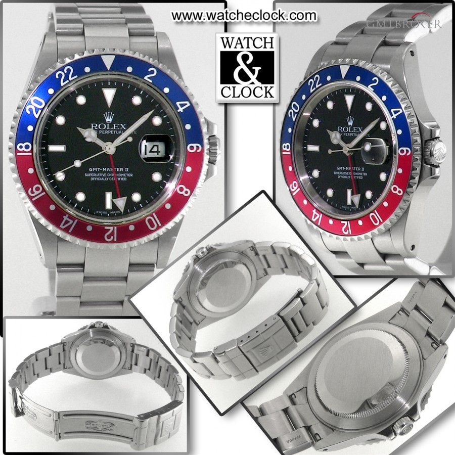 Rolex GMT Master II Ref16710 16710 752737