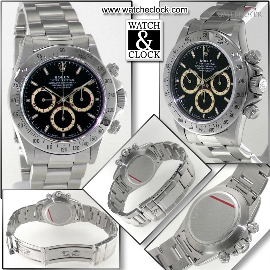 Rolex Daytona Zenith Ref16520 16520 765893