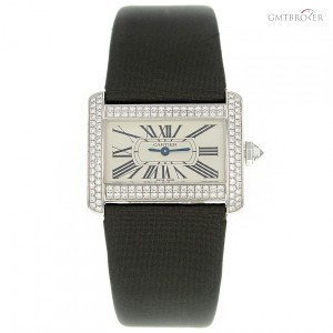 Cartier Tank Mini Divan WA301236 White Gold Original Diamo WA301236  96037