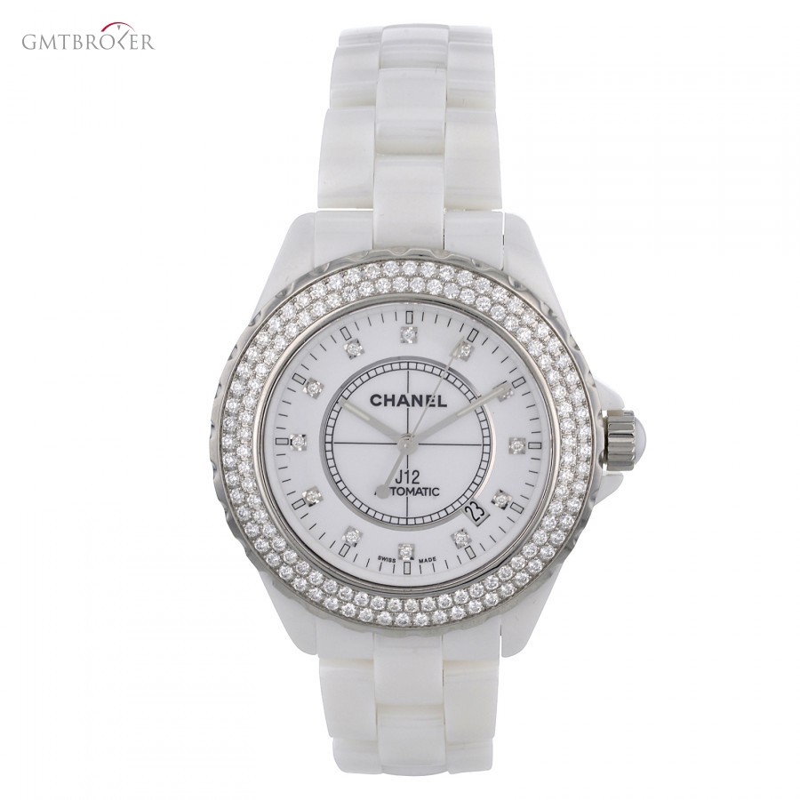 Chanel J12 H2013 Original Diamonds Automatic Womens Watch H2013 92661