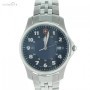 Swiss Army Swiss Army Stainless Steel Blue Dial Mens Watch