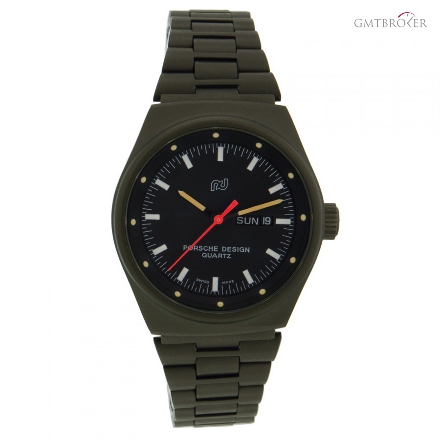 Porsche Design Porsche Design 7050S Matte Army Green Day Date Qu, Photo 1  on Gmtbroker