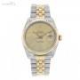 Rolex Oyster Perpetual Datejust 16233 Steel  18K Gold Au
