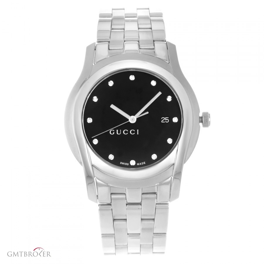 Gucci 5500 XL YA055213 Stainless Steel Quartz Mens Watch YA055213 278067