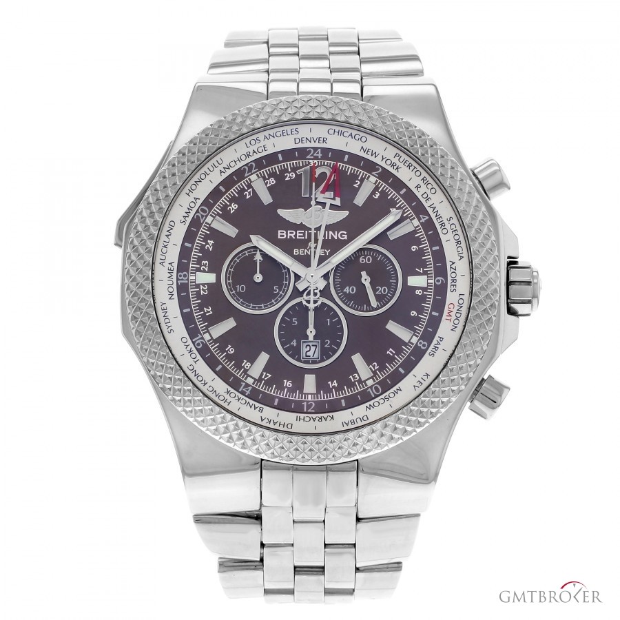Breitling Bentley GMT A47362 Special Edition Stainless Steel A47362 352515