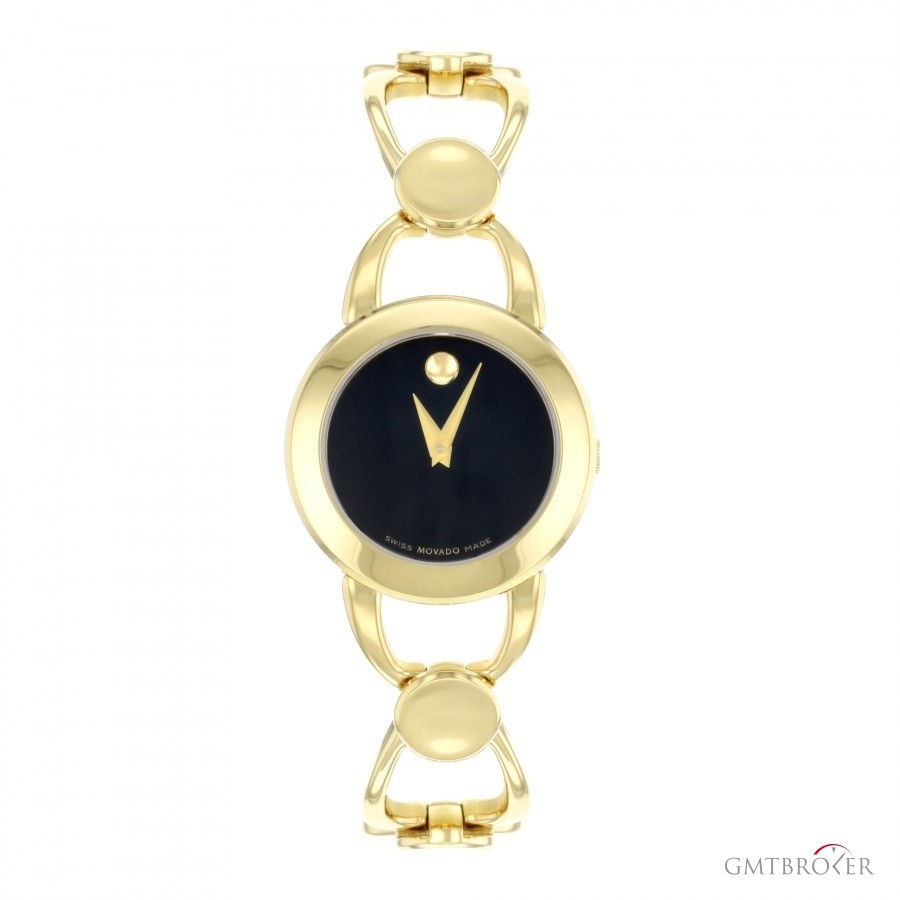 Movado Rava 606084 Stainless Steel Quartz Ladies Watch 606084 379957