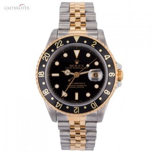 Rolex GMT Master II 18k 750 Yellow Gold  Stainless Steel 16713 92141