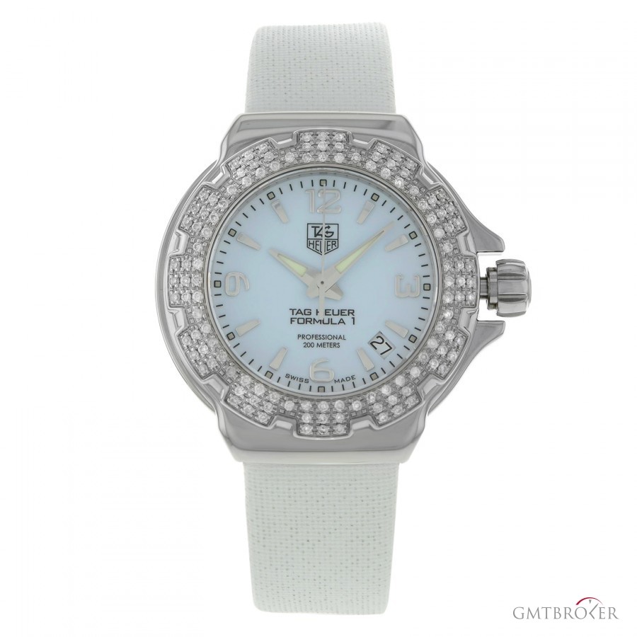 TAG Heuer Formula One WAC1215FC6219 Steel Factory Diamonds Q WAC1215.FC6219 97533