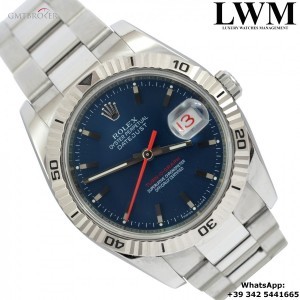 Rolex Datejust 116264 Turn-O-Graph blue dial Full 116264 838996