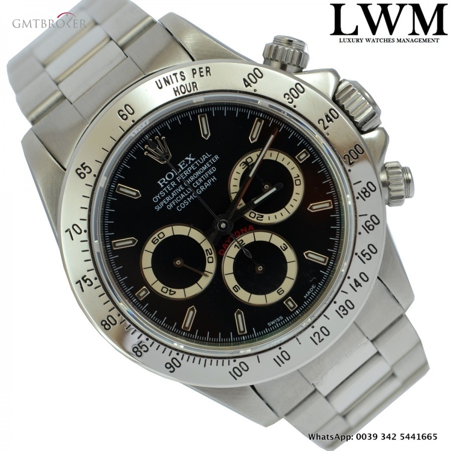 Rolex Daytona 16520 T Series black dial Full Set 1997 16520 802167
