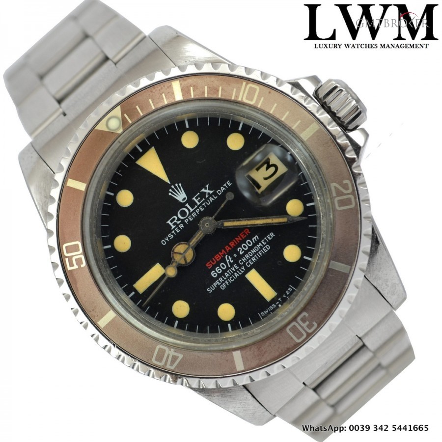Rolex Submariner 1680 red written 1973 1680 785627