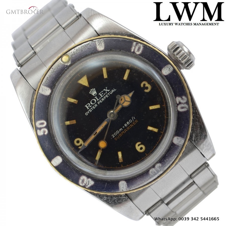 Rolex Submariner 6538 Coroncione James Bond Explorer dia 6538 789548