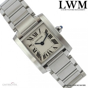 Cartier Tank Francaise 2384 - W51008Q3 Lady Quartz Full Se 2384-W51008Q3 809843