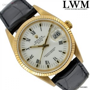 Rolex Date 15238 yellow gold 18KT gold white dial 1991 15238 786317