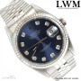 Rolex Datejust 16234 blue diamond dial Full Set 1997s