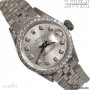 Rolex Datejust 6517 ladies silver diamonds dial w