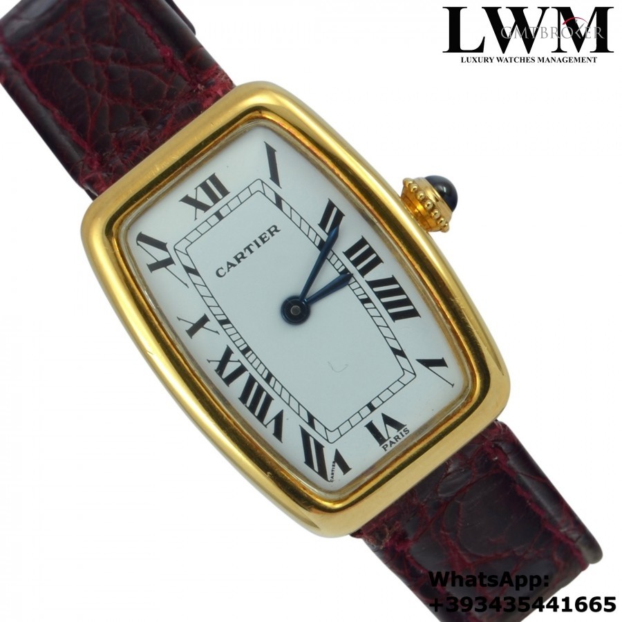 Anonimo Cartier  Paris Tonneau 6708 yellow gold Full Set L 6708 856490