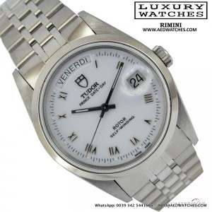 Tudor Prince 76200 Date-Day white dial Full Set 2003s 76200 733127