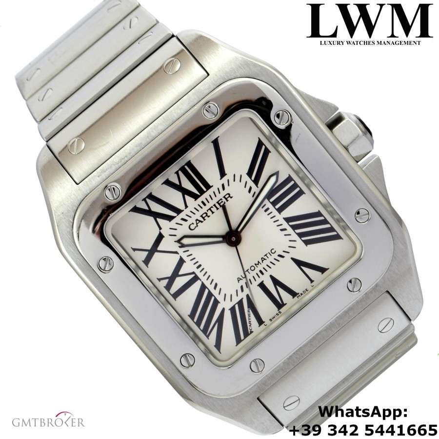 Anonimo Cartier  Santos 100 XL W200737G - 2656 Full Set 20 2656-W200737G 834184
