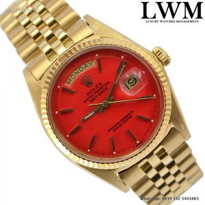 Rolex Day-Date 1803 President Stella coral dial Full Set 1803 798456