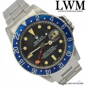Rolex GMT Master 1675 Blueberry bezel Red Arrow very rar 1675 807806