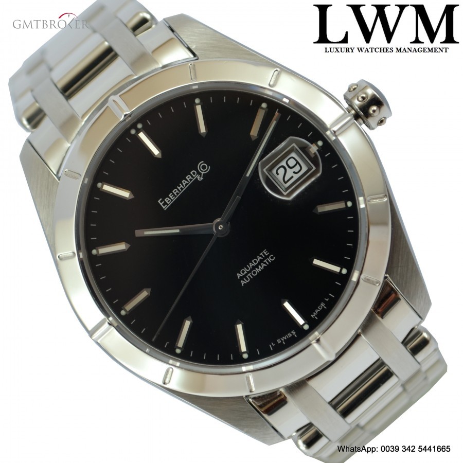 Anonimo EBERHARD  CO  Aquadate 41015 black dial automatic 41015-41115.5S 830639