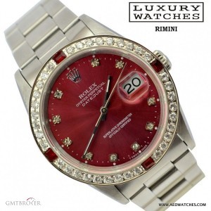 Rolex Datejust 16234 red diamond 1991 16234 721019