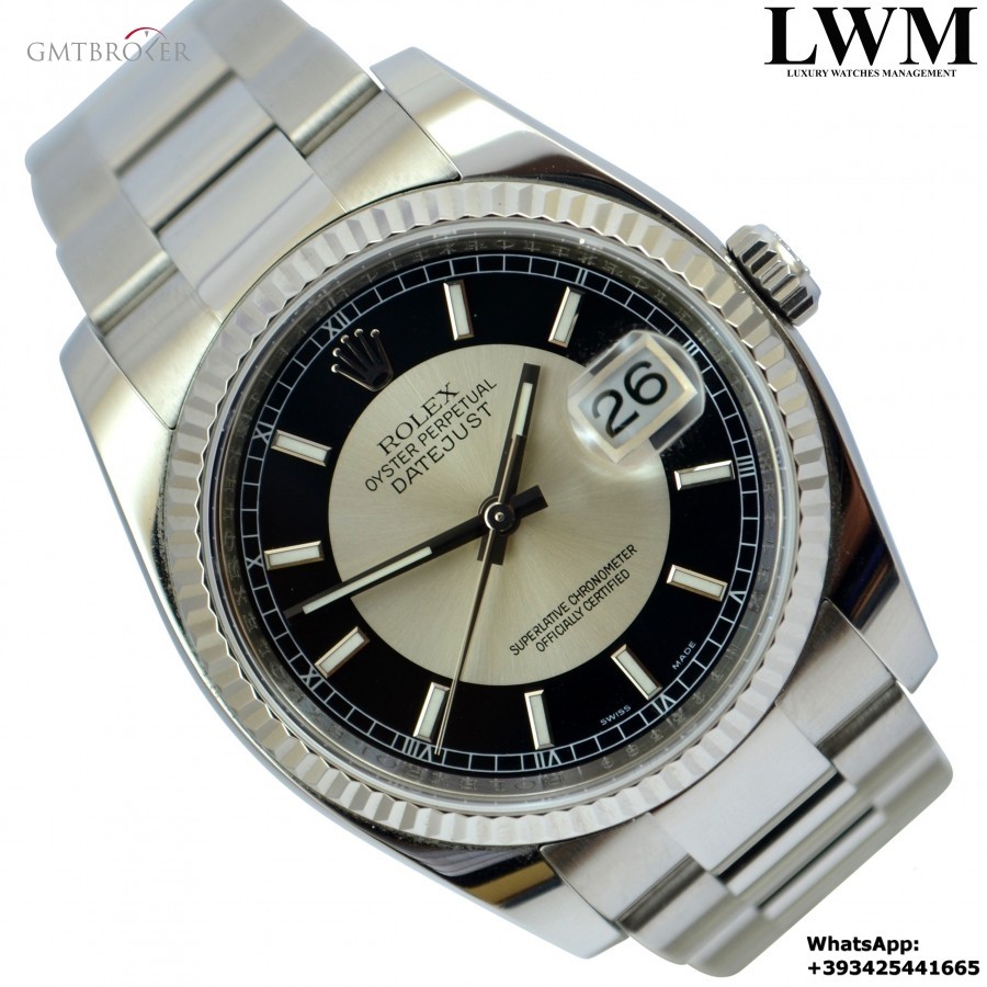 Rolex Datejust 116200 bicolor dial Full Set 2008 116200 854441