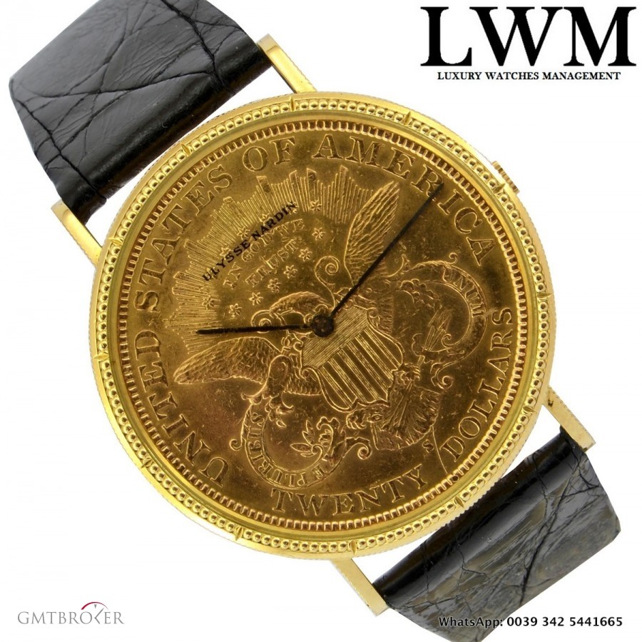 Ulysse Nardin Twenty Dollars Jumbo ultra-thin 10264-1 Gold Coin 10264-1 755417