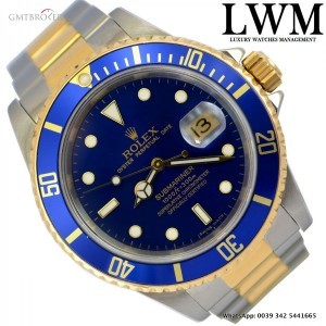 Rolex Submariner 16613 Date blue dial Full Set 1998s 16613 742107