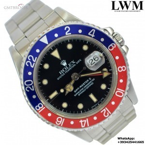 Rolex GMT Master II 16710 Pepsi bezel Full Set 19 16710 844828