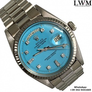 Rolex Day-Date 1803 President light blue Lacquer 1803 874697