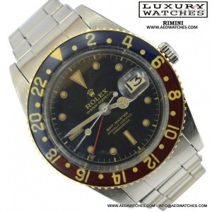 Rolex GMT Master 6542 Bakelite gilt dial Full Set 1959 6542 716993