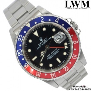 Rolex GMT Master 16700 Pepsi bezel never polische 16700 854903