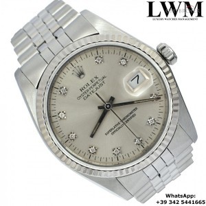 Rolex Datejust 16014 silver diamonds dial 16014 857132