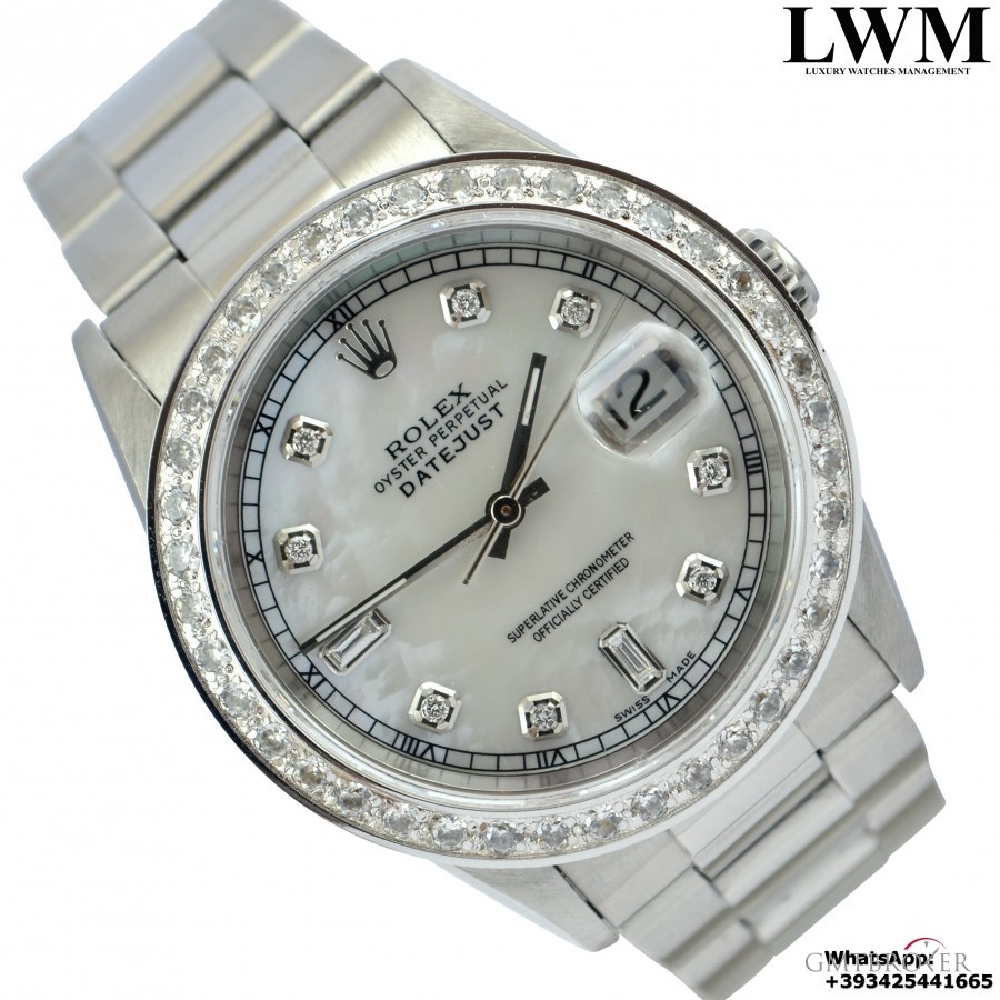 Rolex Datejust 16200 Mother of Pearls dial with 16200 851441