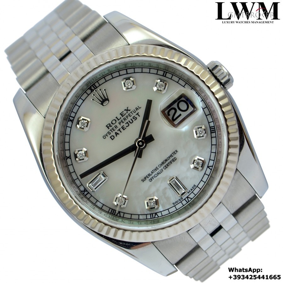 Rolex Datejust 116234 Mother of Pearls dial Full 116234 879725