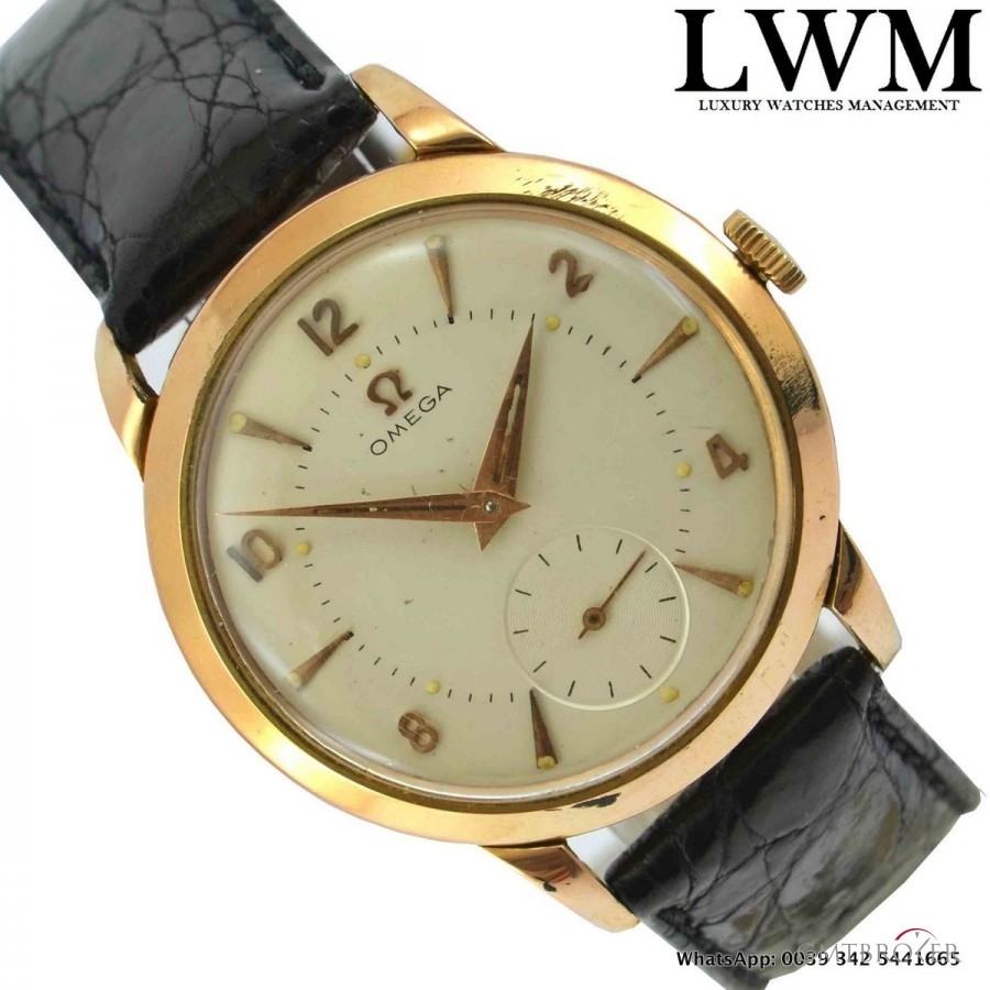 Omega Classic Calatrava vintage 2684 pink gold 18KT 1954 2684 809492