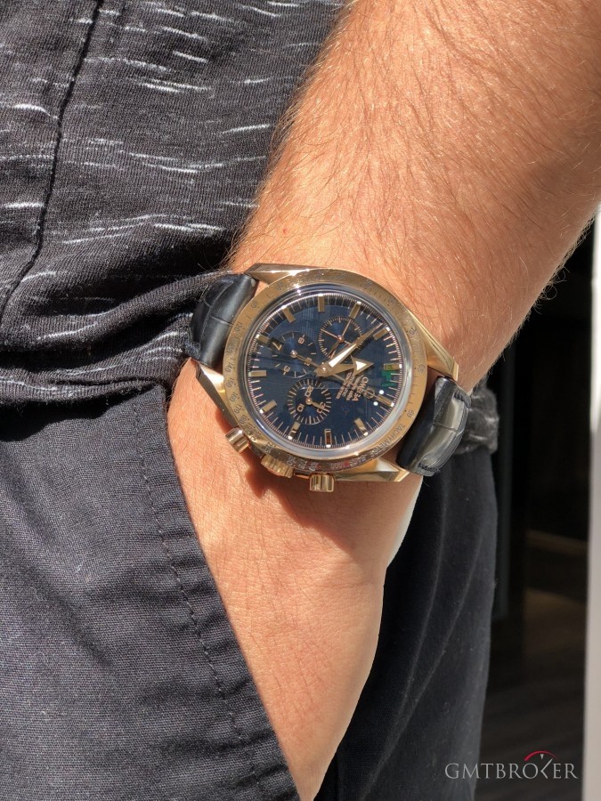 Anonimo OMEGA  Speedmaster 3653 Broad Arrow Co-Axial Rose 3653.80.33-3653.80.00 833123