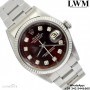 Rolex Datejust 1600 bordeaux diamond dial