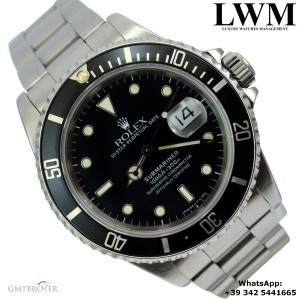 Rolex Submariner 16610 Date L Serial Full Set 1990 16610 873434