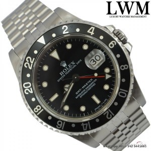 Rolex GMT Master 16700 Black Never Polished Full Set 199 16700 800319