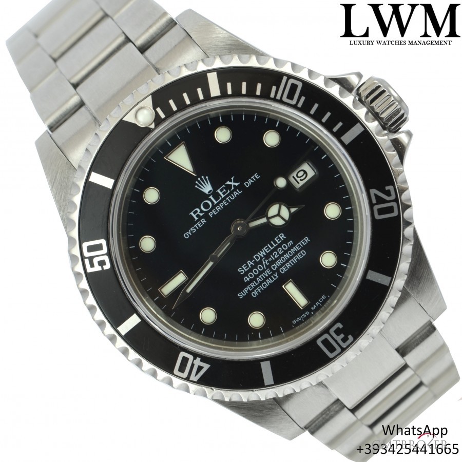 Rolex Sea Dweller 16600 F series 2004s 16600 816638